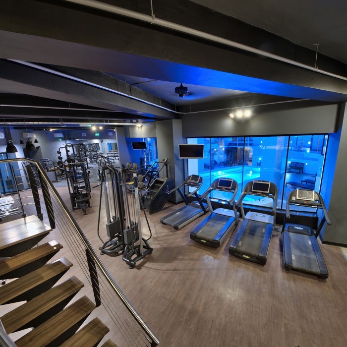 Fully equipped Feel Good Gym at The Preluna Hotel in Sliema