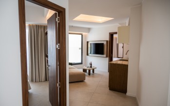 Interior of the Sea View Family Suite at The Preluna Hotel